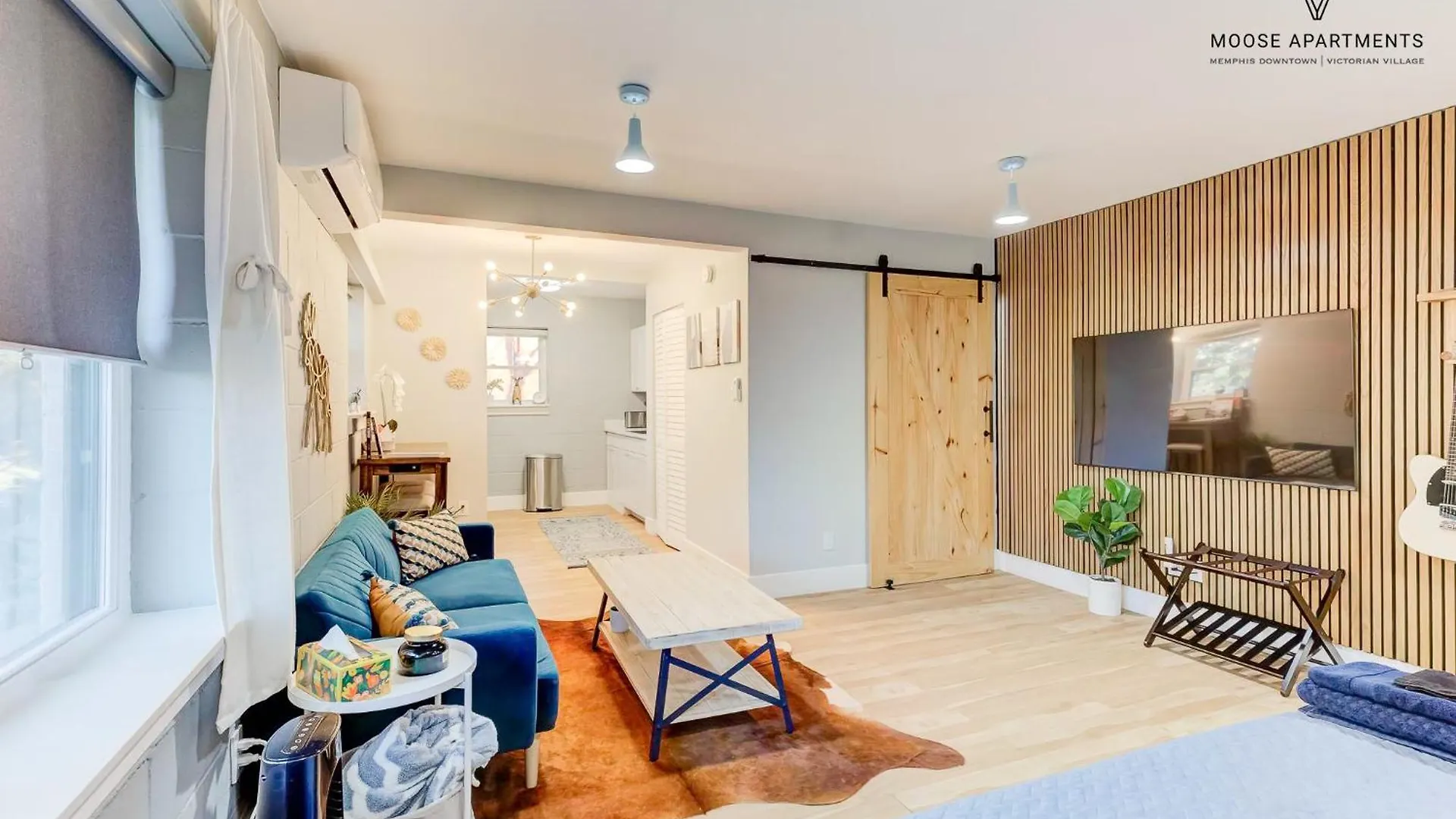 The Moose #7 - Instaworthy Studio With Amazing Views, Free Parking & Heated King Bed Memphis