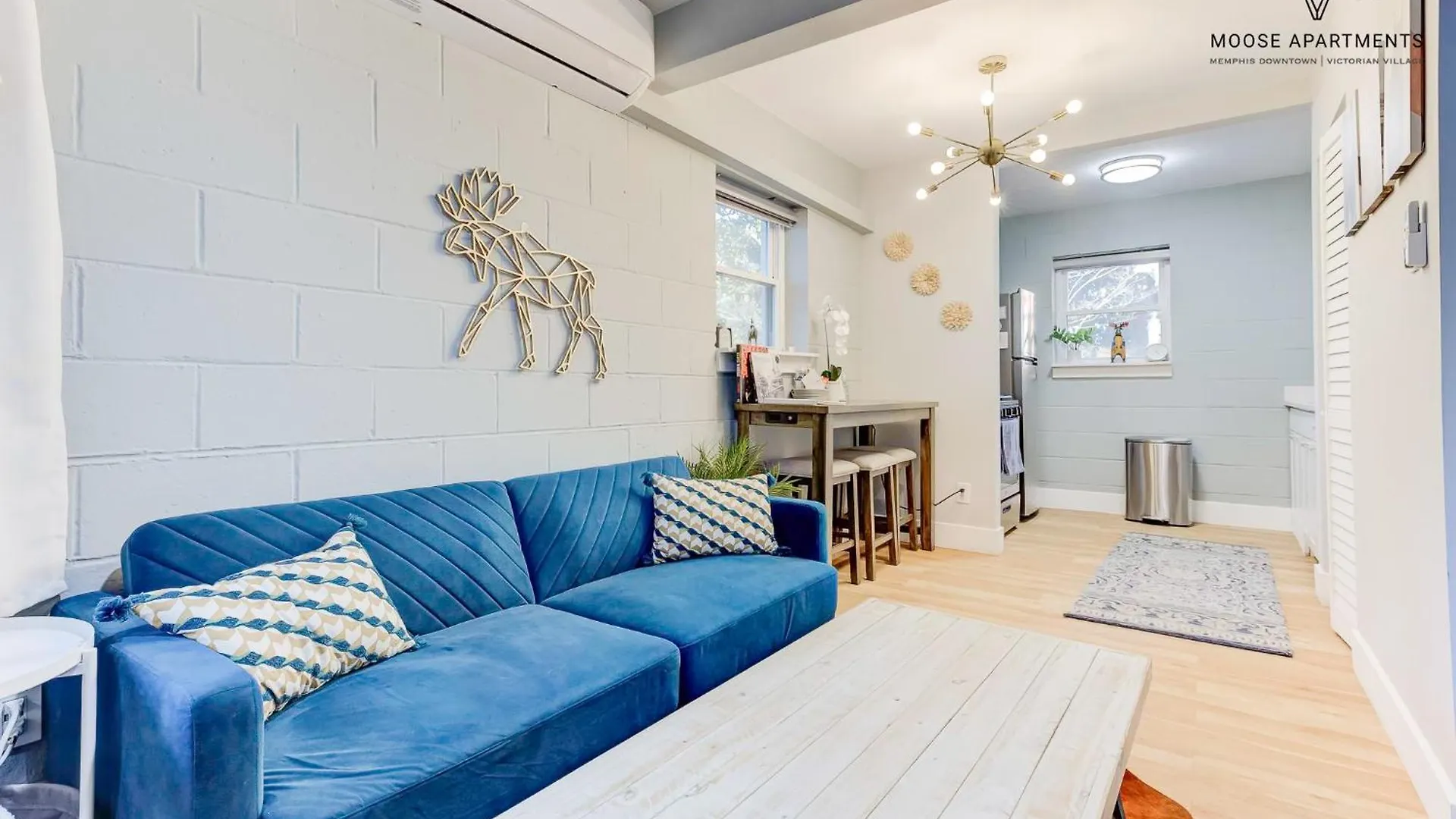 The Moose #7 - Instaworthy Studio With Amazing Views, Free Parking & Heated King Bed 멤피스